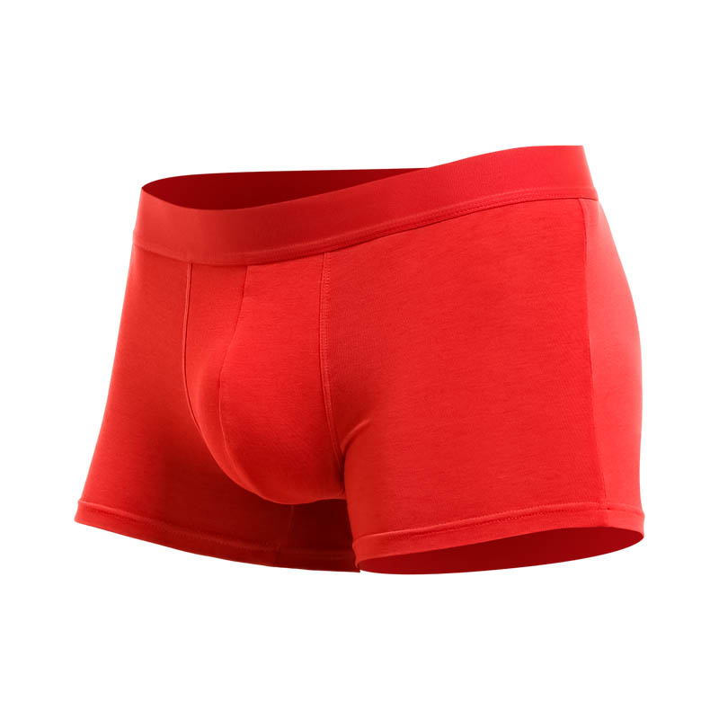 Boxer Shorts Modal - ชุดชั้นในชาย, กางเกงบ็อกเซอร์ชาย, ชุดชั้นในสีแดงสำหรับปีหมู, ของขวัญสำหรับผู้ชาย, กางเกงบ็อกเซอร์บางสำหรับงานแต่งงาน, กางเกงในสีแดง