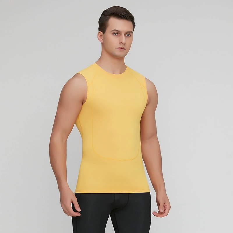 Sleeveless Undershirt - เสื้อกล้ามออกกำลังกายสำหรับผู้ชาย แห้งเร็ว ระบายอากาศดี เหมาะสำหรับเล่นบาสเก็ตบอล ฟิตเนส วิ่ง