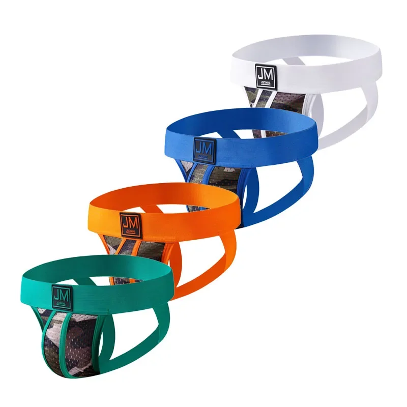 Jockstrap Athletic - JOCKMAIL ชุด 4 ชิ้น กางเกงในชายลายพรางแบบจ็อคสแตรป เซ็กซี่