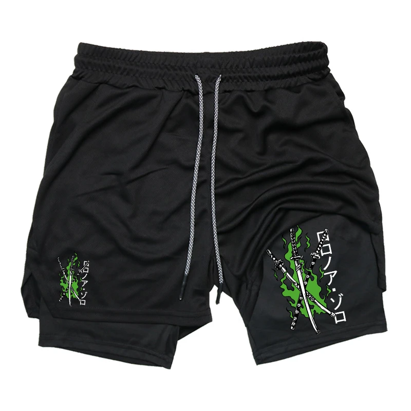 Compression Shorts Athletes - กางเกงวิ่ง 2 in 1 สำหรับผู้ชาย กางเกงออกกำลังกายรัดรูป