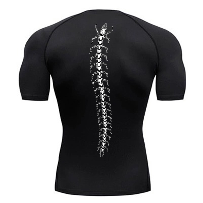 เสื้อรัดรูปกราฟิกสำหรับผู้ชายเ - Base Layer Top บทวิจารณ์และราคา
