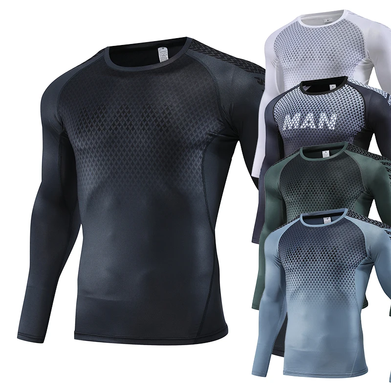 Mens กีฬาสำหรับฟิตเนสเสื้อยืดเ - T Shirt Tight Fit บทวิจารณ์และราคา