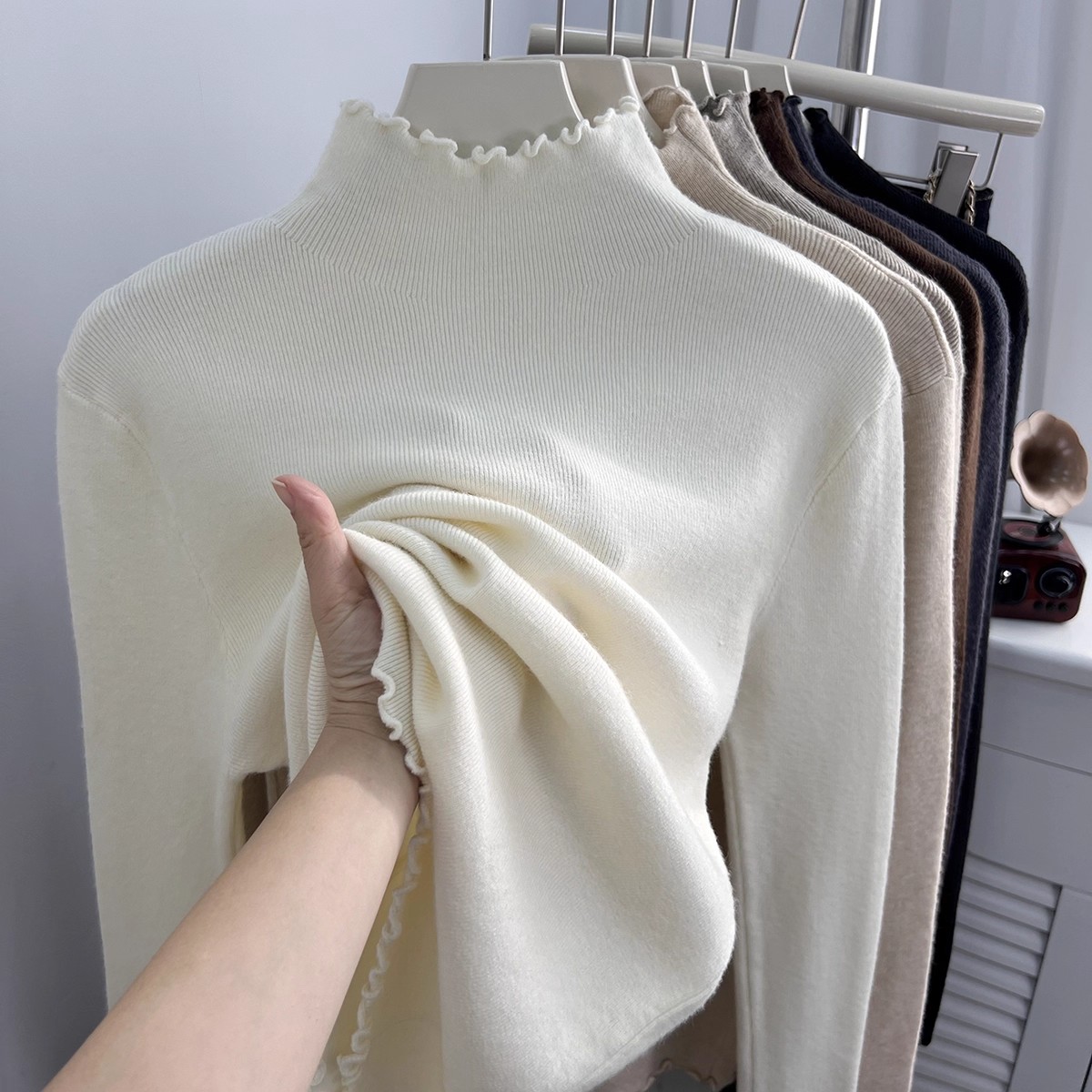 เสื้อสเวตเตอร์คอเต่าสีพื้นสไตล - Thermal Long John บทวิจารณ์และราคา