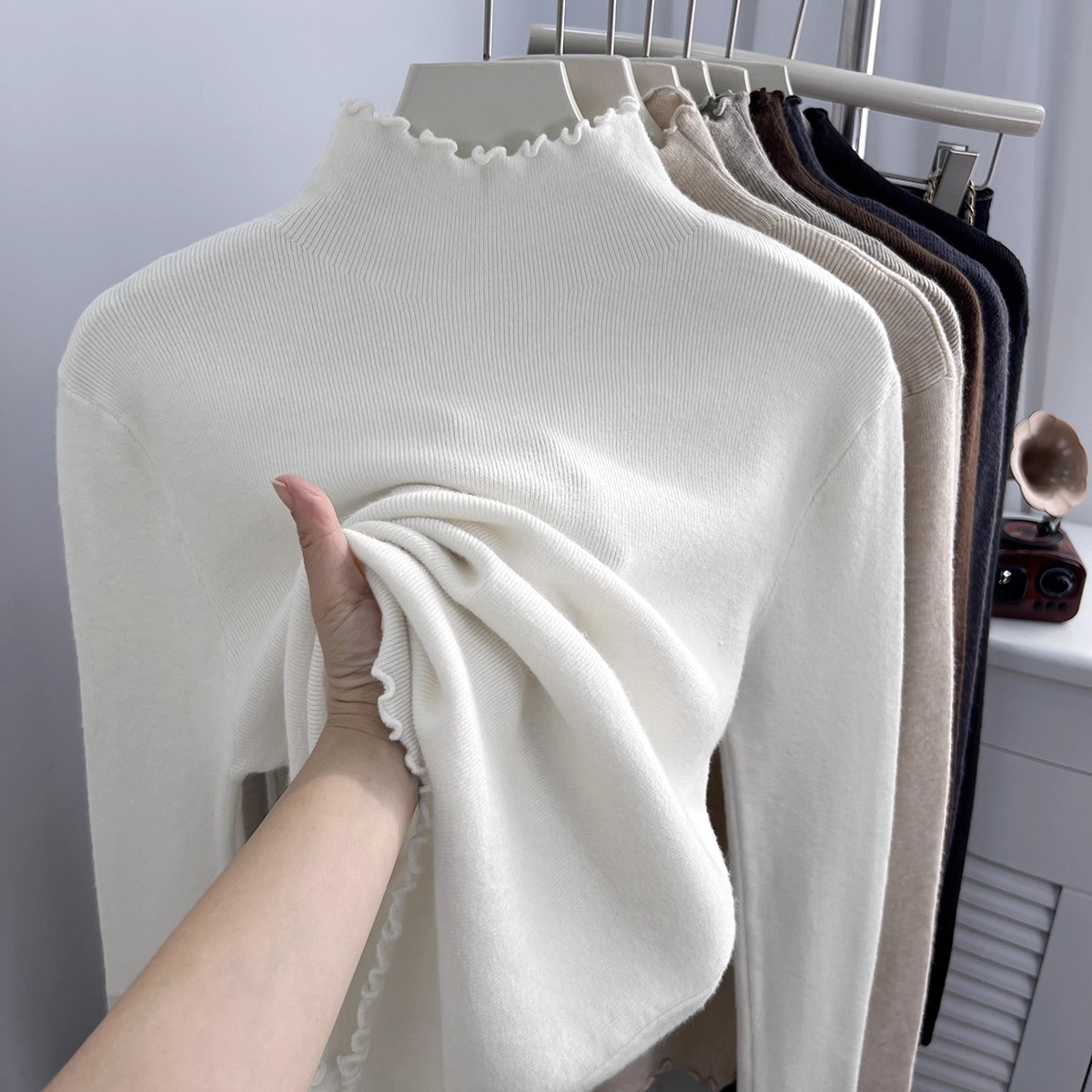 เสื้อสเวตเตอร์คอเต่าสีพื้นสไตล - Thermal Long John บทวิจารณ์และราคา
