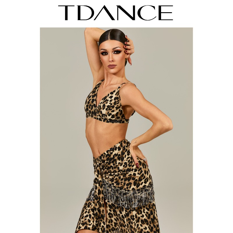ชุดฝึกซ้อมเต้นลาติน TDANCE [เส - Tank Top Ribbed บทวิจารณ์และราคา