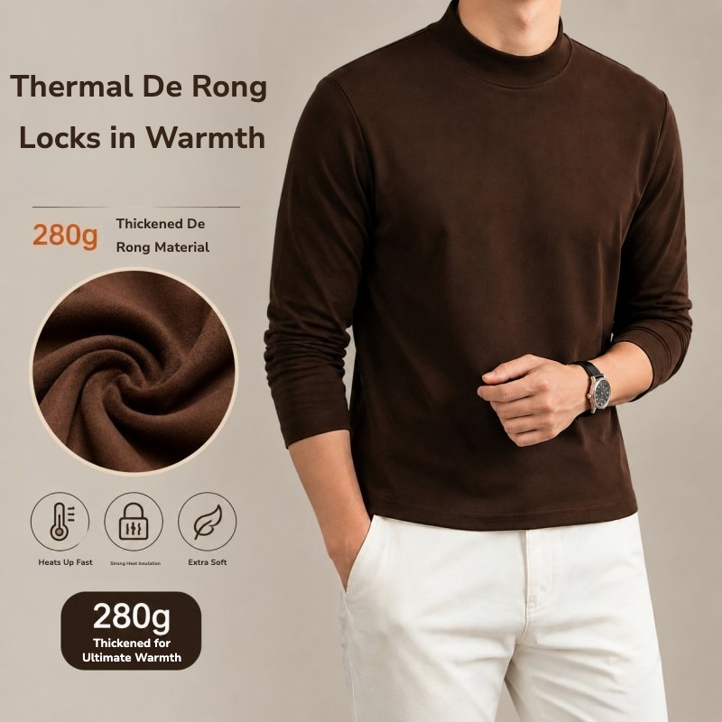 เสื้อเบสเลเยอร์คอสูงแขนยาวแบบส - Base Layer Top บทวิจารณ์และราคา