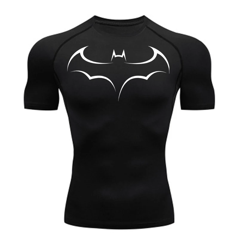 เสื้อยืดผู้ชายพิมพ์ลายค้างคาว  - T Shirt Tight Fit บทวิจารณ์และราคา
