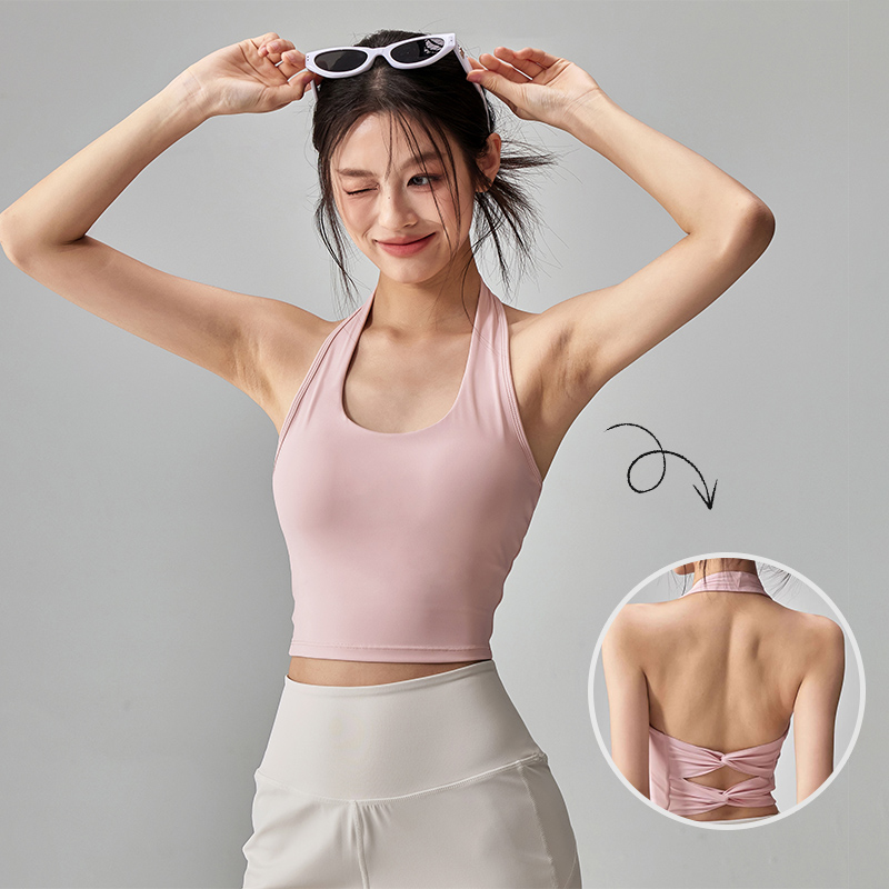 เสื้อกล้ามออกกำลังกายแบบผูกโบว - Suspender Tank Top บทวิจารณ์และราคา