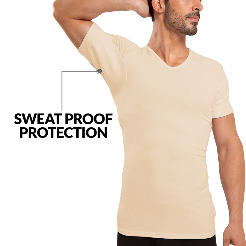 ผู้ชาย Undershirts เสื้อยืดป้อ - Undershirt Crew Neck บทวิจารณ์และราคา