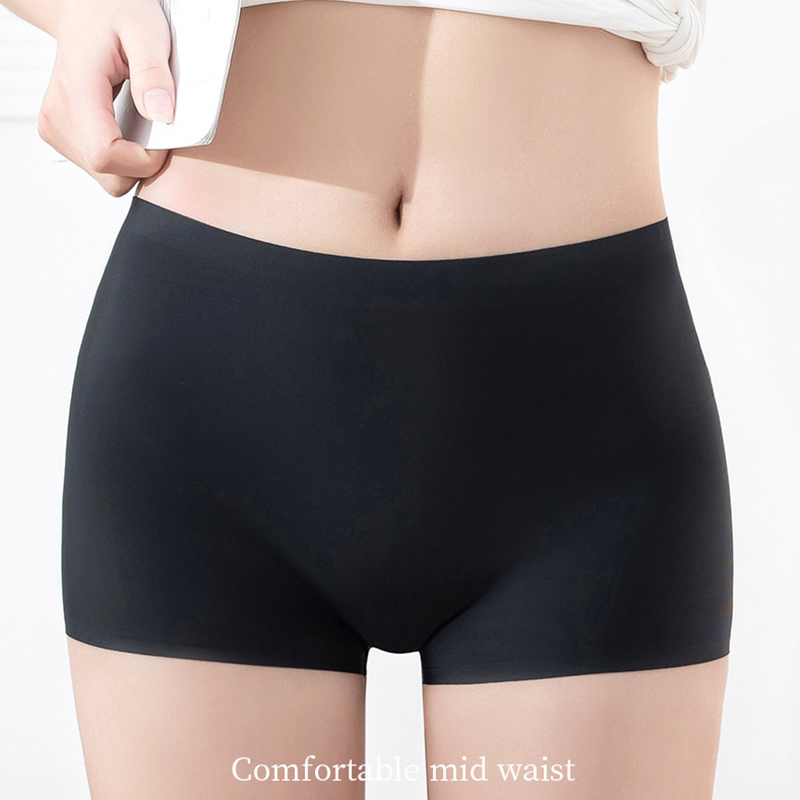 กางเกงกลางเอวกางเกงขาสั้นสตรีภ - Boxer Brief Pack Cotton บทวิจารณ์และราคา