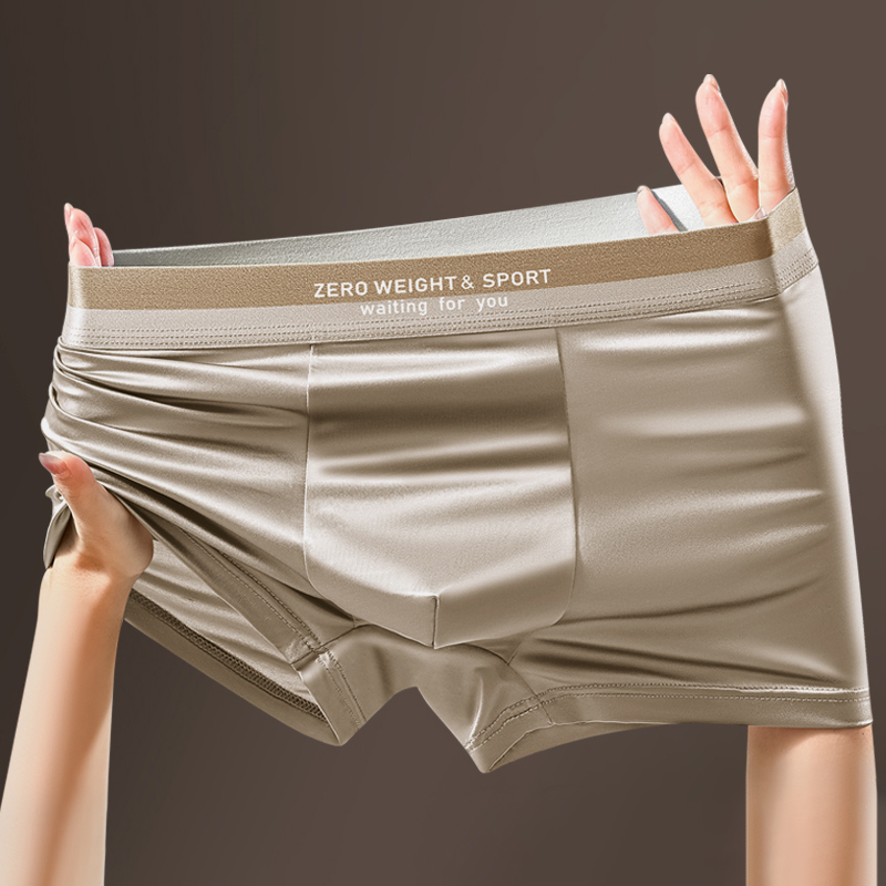 4 ชิ้น/เซ็ตกางเกงบ็อกเซอร์ชายผ - Boxer Shorts Modal บทวิจารณ์และราคา