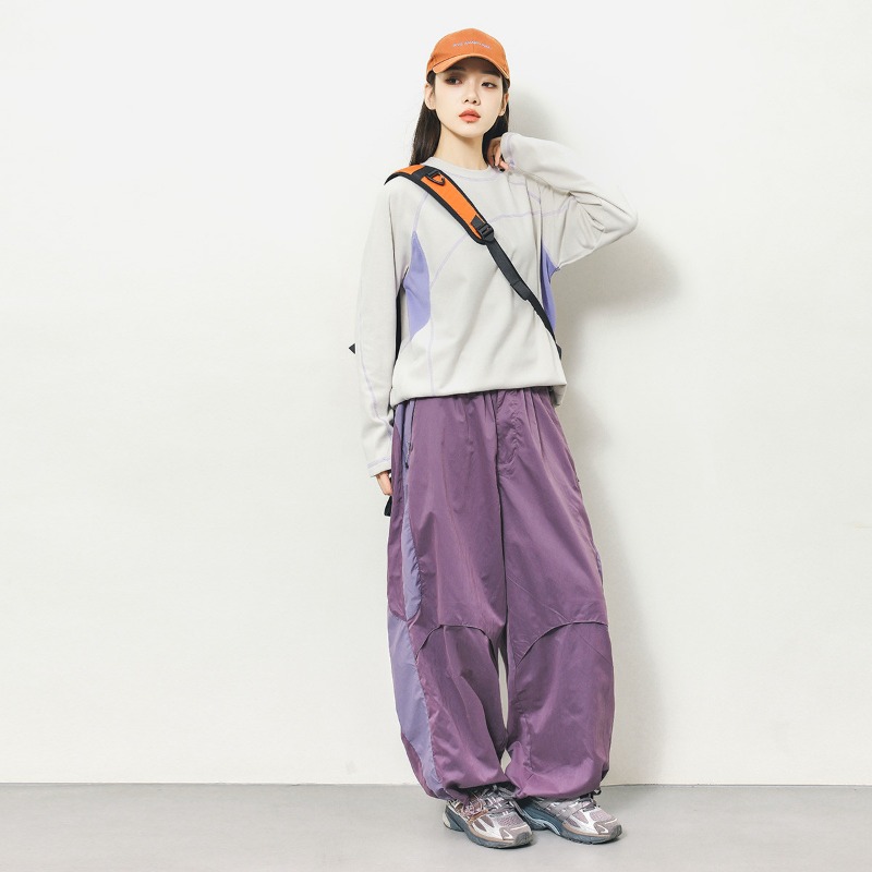 เสื้อยืดแขนยาวสีสันตัดกันสำหรั - Base Layer Top บทวิจารณ์และราคา