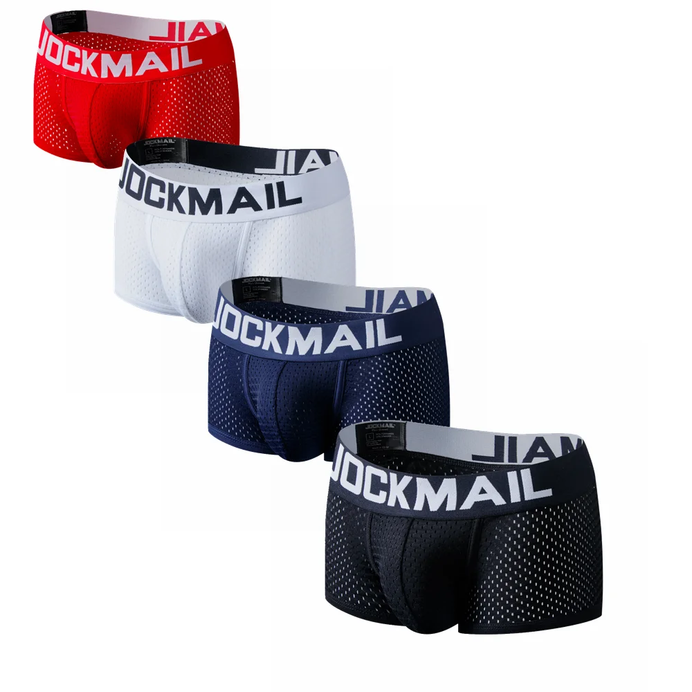 JOCKMAIL 4 ชิ้น/ล็อตนักมวยผู้ช - Multi Pack Underwear บทวิจารณ์และราคา