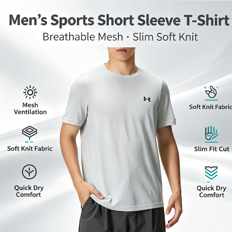 อันเดอร์ อาร์เมอร์ เมน สลิม ฟิ - Undershirt Crew Neck บทวิจารณ์และราคา