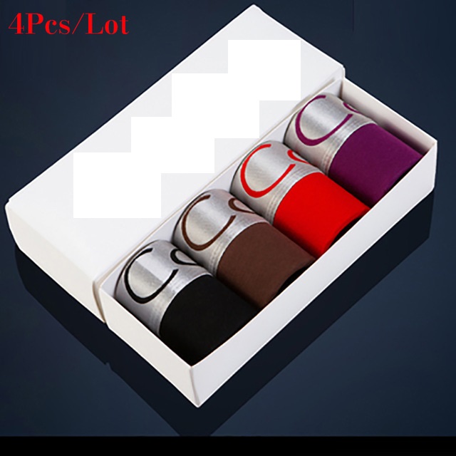 4 ชิ้น/ล็อต Mens ชุดชั้นในนักม - Multi Pack Underwear บทวิจารณ์และราคา