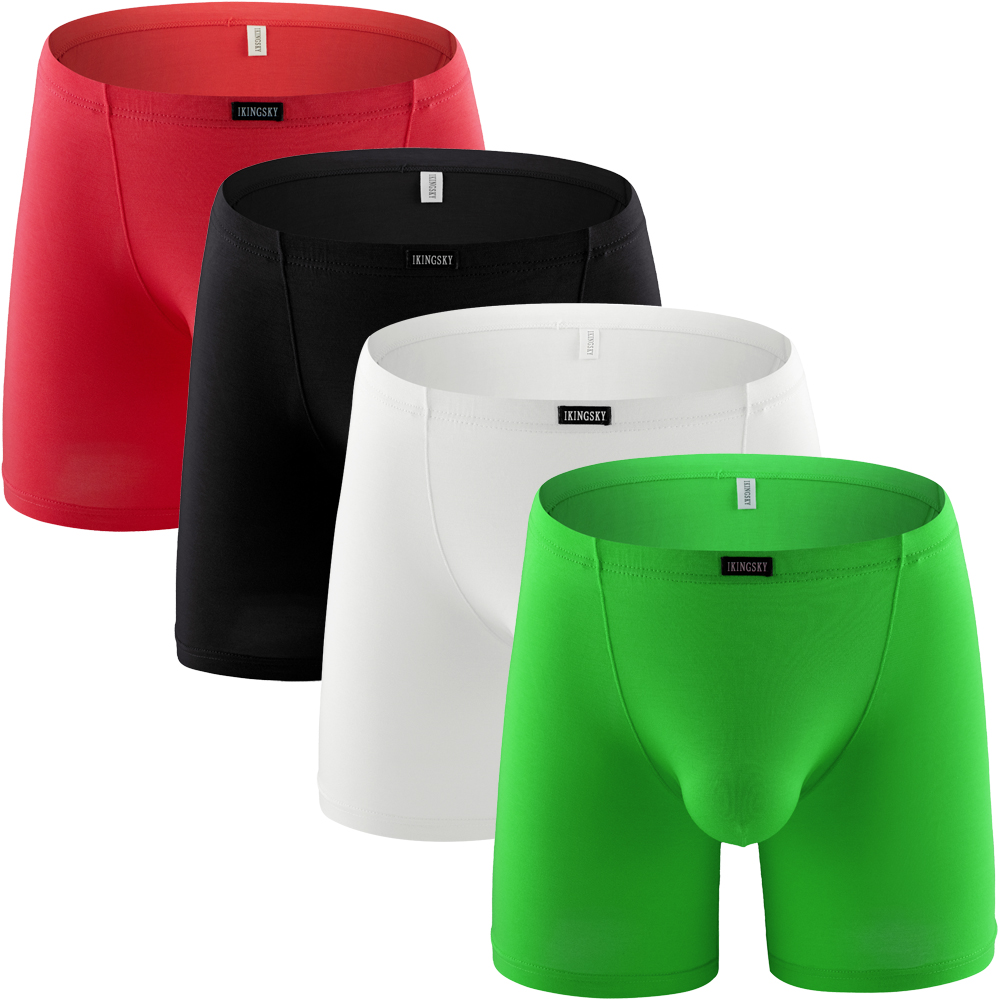 IKingsky Men 'S Modal ขายาวกาง - Long Leg Trunk Men บทวิจารณ์และราคา
