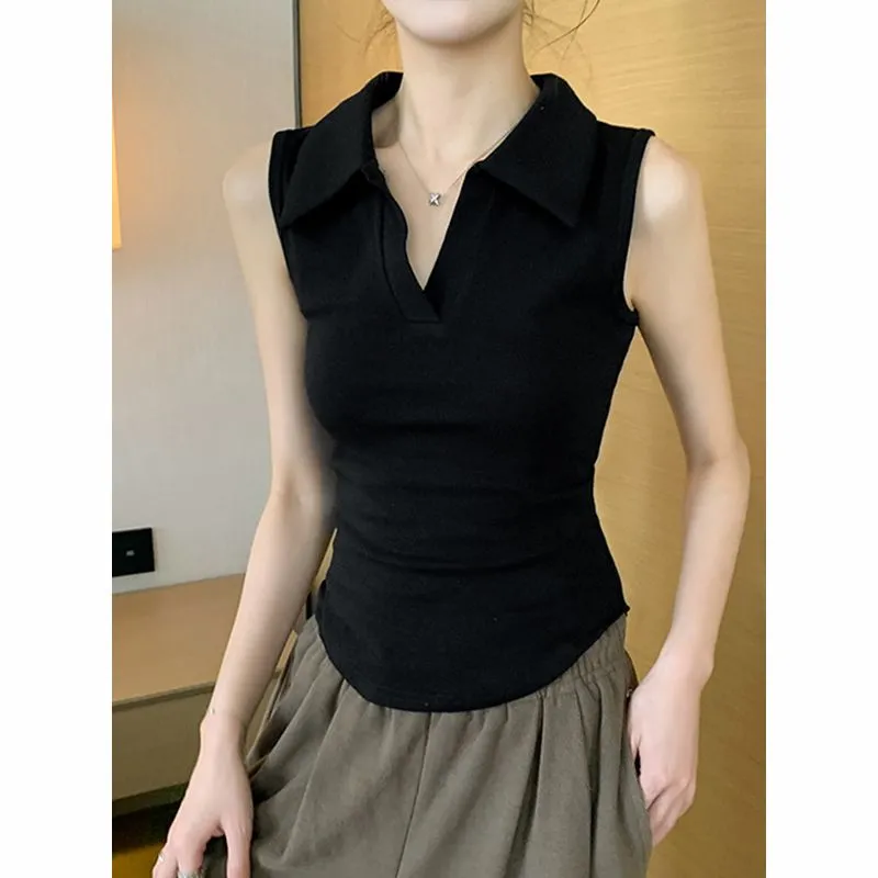 เสื้อกล้ามครอปท็อปผู้หญิงสีขาว - Tank Top Ribbed บทวิจารณ์และราคา