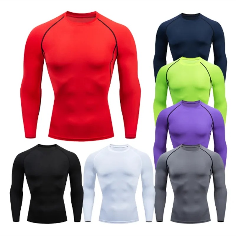 เสื้อยืดกีฬาผู้ชาย แห้งเร็ว สำ - T Shirt Tight Fit บทวิจารณ์และราคา
