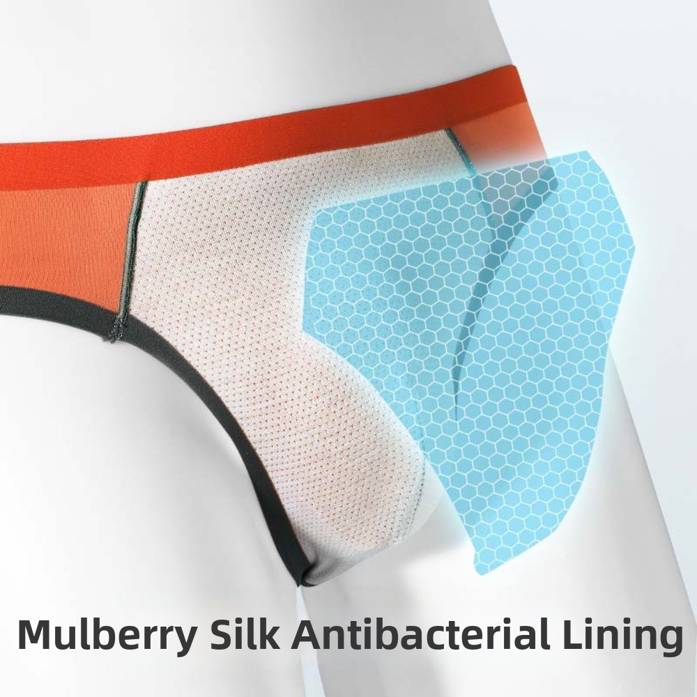 กางเกงในชายผ้าไอซ์ซิลค์ ระบายอ - Quick Dry Underwear บทวิจารณ์และราคา